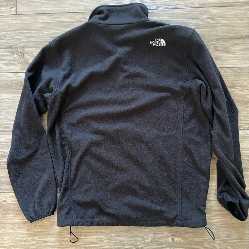 The North Face Men's Black Fleece Full Zip Jacket Size XL - Picture 5 of 5
